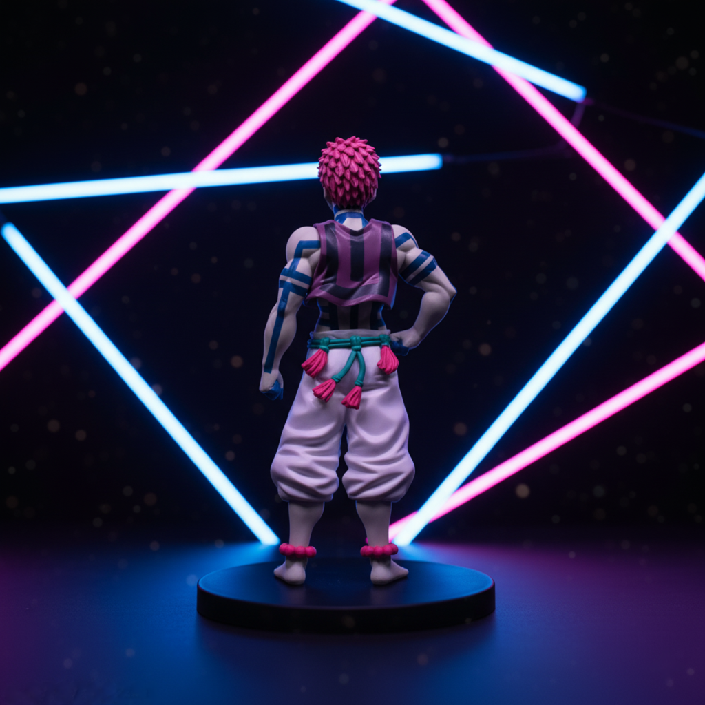 Demon Slayer Akaza Anime Action Figure – 15cm Collectible Toy for FaDns & Kids Demon Decor Model